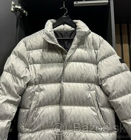 Dior Oblique puffer jacket - SILVER