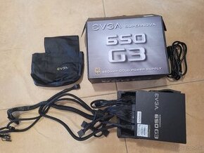 Predám zdroj EVGA 650W / komplet balenie