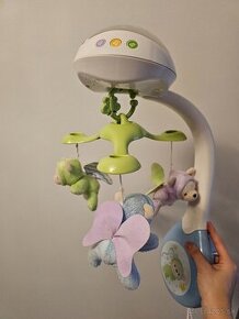 Mattel Fisher Price Kolotoč nad postieľku motýliky