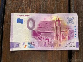 0 euro bankovka údolie smrti - 1