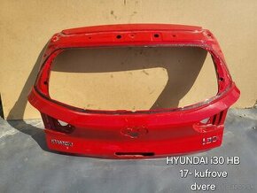 HYUNDAI i30 HB 17- kufrove dvere