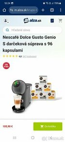 Nový kávovar dolce gusto