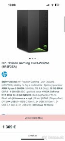 Herny pc HP Pavilion Gaming TG01-2002nc - 1