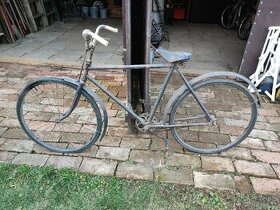 Historický bicykel, vhodné na renováciu, alebo dekoraciu - 1