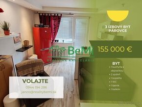 PREDAJ - 3 IZBOVÝ BYT - PÁROVCE ID 023-113-FIJA