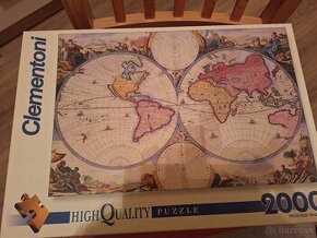 Puzzle mapa sveta