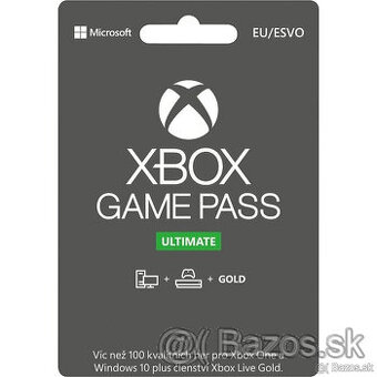 Xbox Game Pass  - Ultimate členstvo 1 mesiac (viac kusov)