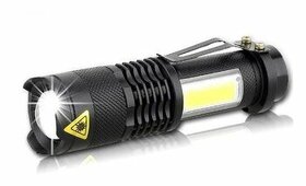 Predám Mini LED CREE zoom baterku - 1