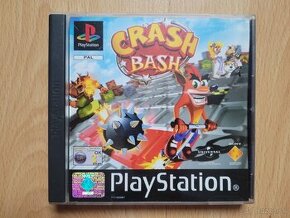 Predám hru na PS1 Crash Bash - 1