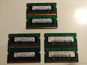 SODIMM DDR2 (PC2) pre notebook