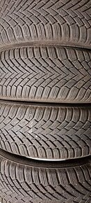 Predám 4ks jazdené zimné 205/55r16-91H Continental