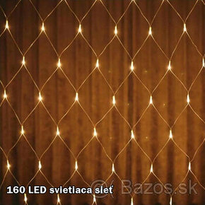 160 LED svietiaca sieť