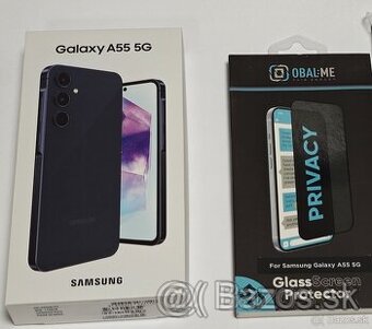 Samsung Galaxy A55 5G 128GB nový + Ochranné sklo