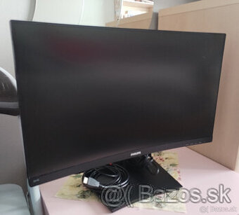 Monitor Philips 241E1SCA v čiernom prevedení zakrivený