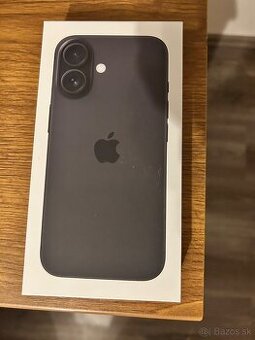 Nerozbalený iPhone 16 Black 256GB