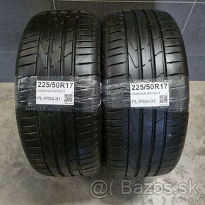 Letné pneumatiky pár 225/50 R17 HANKOOK