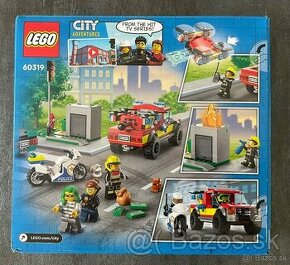 LEGO® City 60319 Hasiči a policajná naháňačka - nove - 1