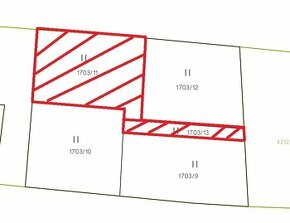 Posledné lacné záhradky - 450m2 - Handlová - 1