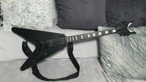 Dean V Stealth Black satin + gigbag na predaj - 1