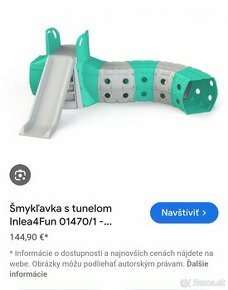 Šmyklavka s tunelom SUPER