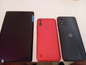 2x Motorola + tablet Lenovo