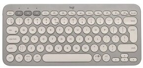 Logitech Bluetooth Multi-Device Keyboard K380, Almond Milk