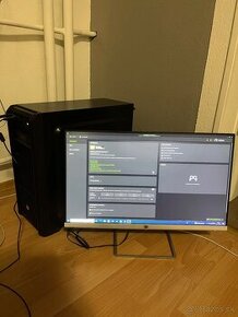 Stolný PC + monitor hp