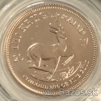 Zlatá investičná minca 1/10oz Kruger ročník 2017