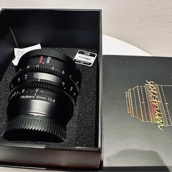 NEW Cinema full frame lens 7Artisan 50mm T2.0 (Canon RF)