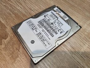 2,5" HDD Toshiba 640GB, model MK6475GSX, zdravie 83 percent