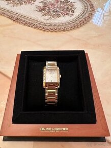 Hodinky - Baume & Mercier 18k zlato s diamantami dámske