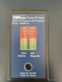 Merací prístroj elektromagnetického pola