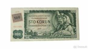 Československo - 100 korun - 1961 - kolek