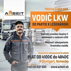 VODIČ LKW k lešenárom / NEMECKO