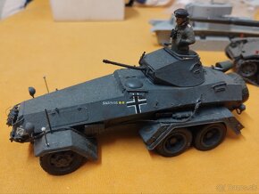 Plastikové modely 1/35 zhotovené-vojenská technika