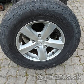 Predám pneu+disky245/70R1+Disky 7jx16 5x114,3