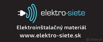 Elektroinštalačný materiál, SUPER CENY, e-shop