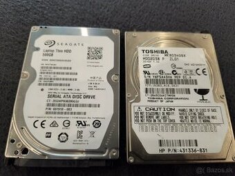 2.5 HDD na diely. 2ks 10e