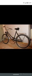 Cestný dámsky retro bicykel