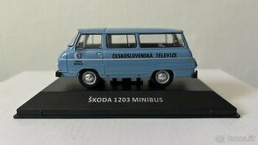 ŠKODA 1203 ČST Československá televize 1:43