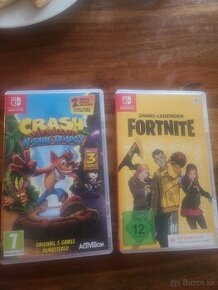 NINTENDO SWITCH HRY CRASH BANDICOOT TRILOGY A FORTNITE