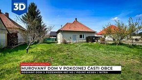 Rodinný dom s pozemkom 667 m2, Poľný Kesov, Nitra - 1