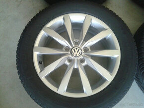 ALU disky 5x112 R17 6J ET48 ORIGINAL VOLKSWAGEN - 1