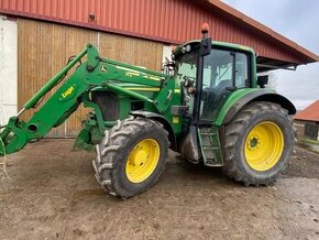 JOHN DEERE 6830 + CLAAS Variant 380 RC