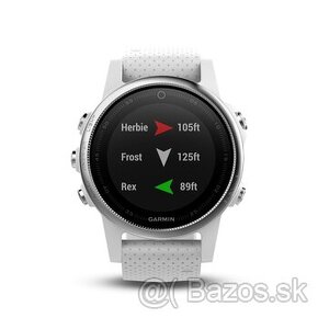 Garmin fenix 5s biela silver