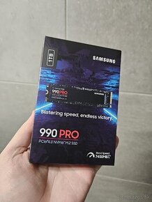 Nepoužitý Samsung 990 PRO 1TB NVMe, záruka