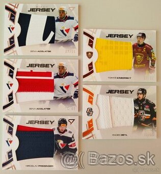 Hokejové kartičky TIPOS EXTRALIGA 2024/2025 GIANT JERSEY /55