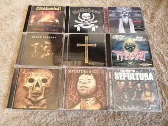 METALOVÉ CD4,ORIGINALY 1.VYDANIE,PART 4