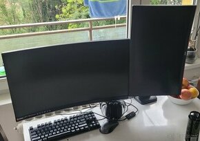 2x165hz plus drziak alza ergo.