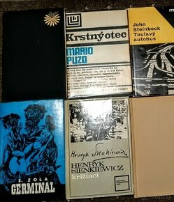 London, Sienkiewicz, Puzo,Zola ,Steinbeck,Cervantes